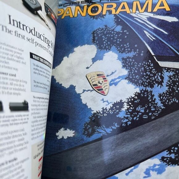 Porsche Panoramic Hardcover Bounded Magazines Vintage 1990 JAN-JUNE  PCA - Picture 5 of 11